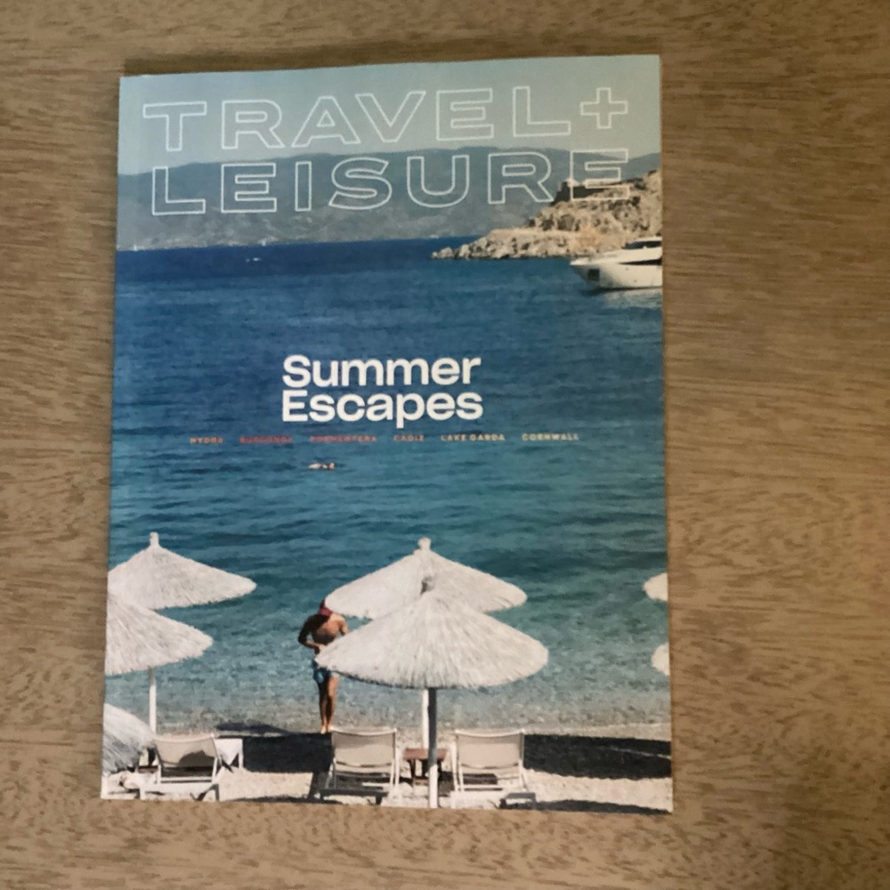 Travel + Leisure June 2025 Issue New